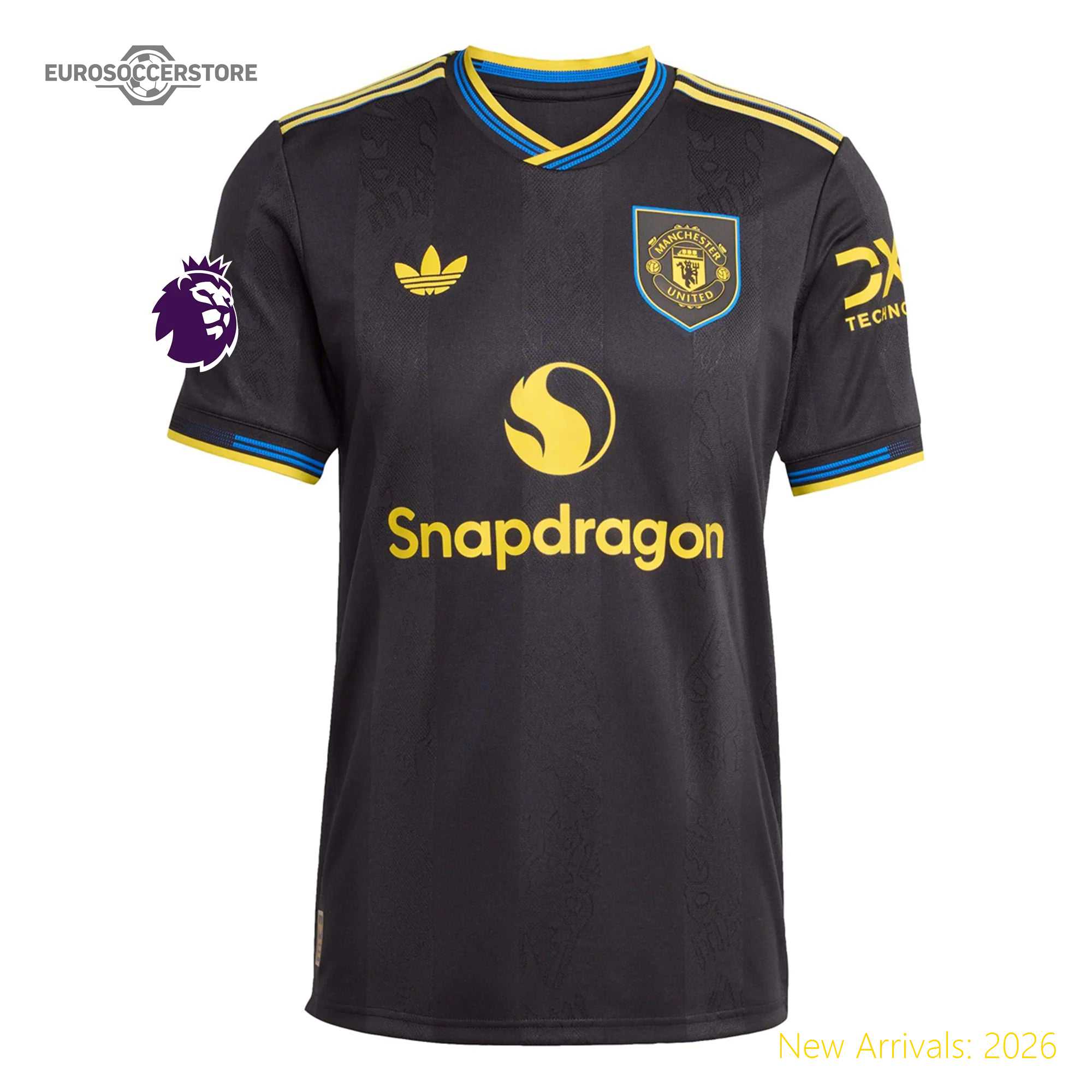 Official Team Merchandise Men Mun Team Top-grade Third Jersey 2023