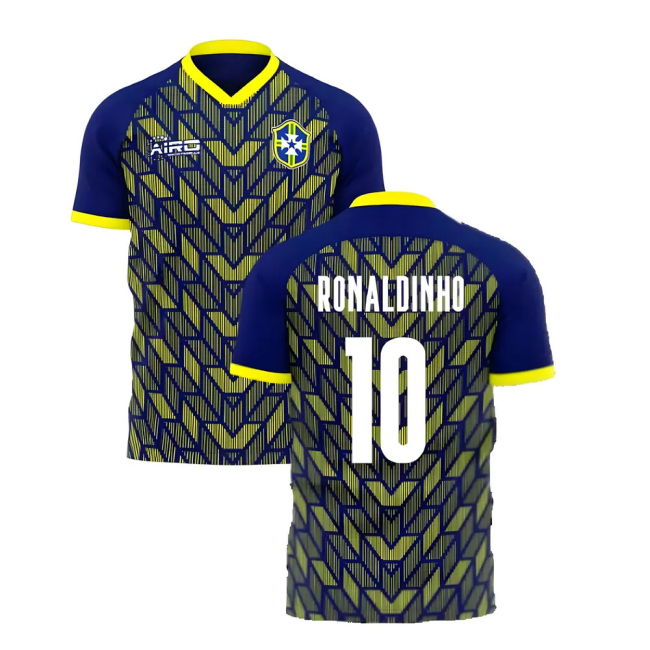 RONALDINHO 10 Rare Brazil Concept Rare Jersey 2025-2026