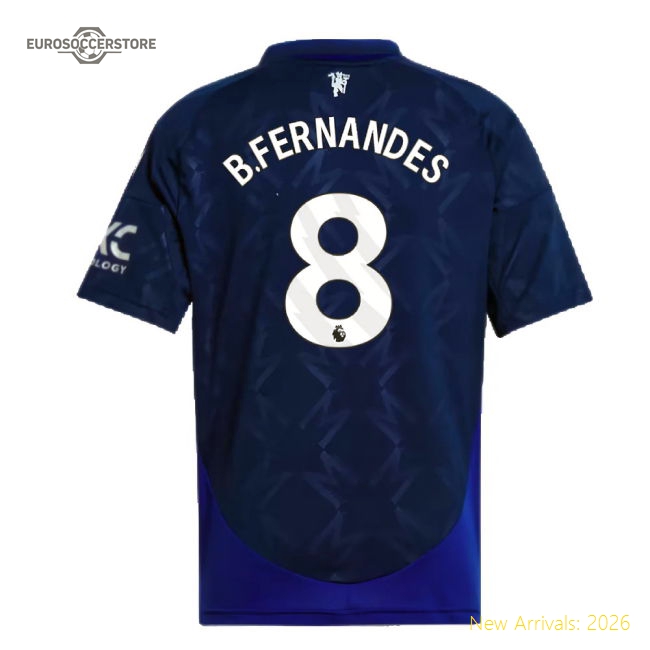 2024-2025 Man Utd Away Shirt (Kids) (B.Fernandes 8)