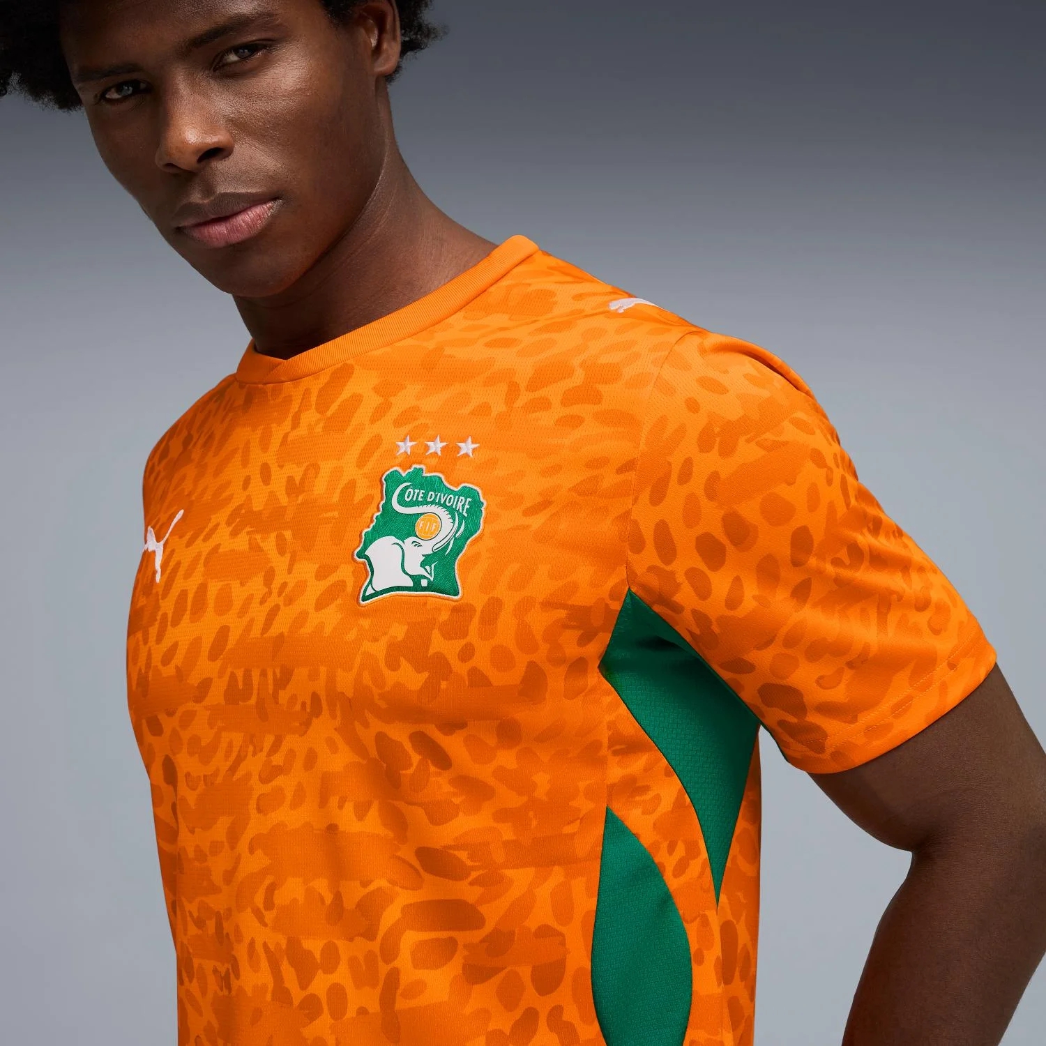 Côte d'Ivoire 2026 Home Jersey Men's - Vibrant Orange Elephant Edition