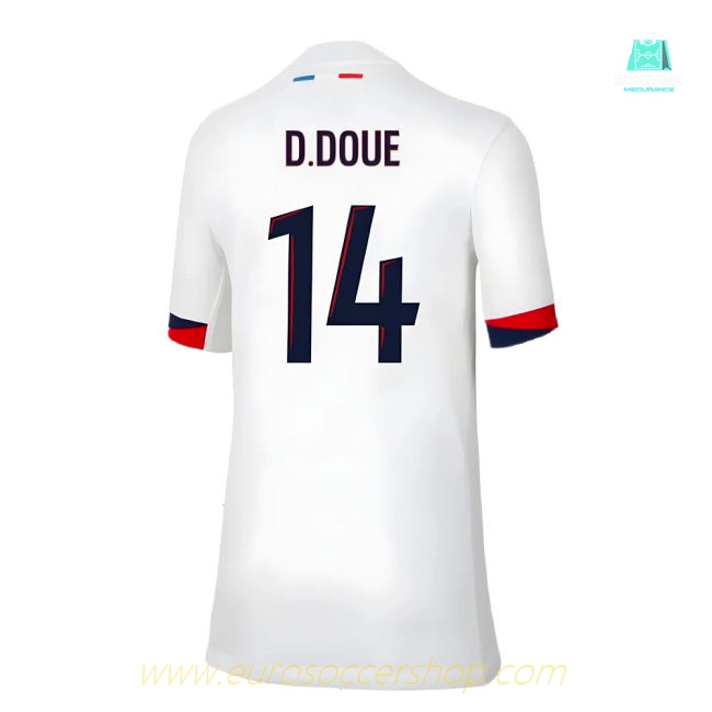 2024-2025 PSG Away Shirt (Kids) (D.Doue 14)