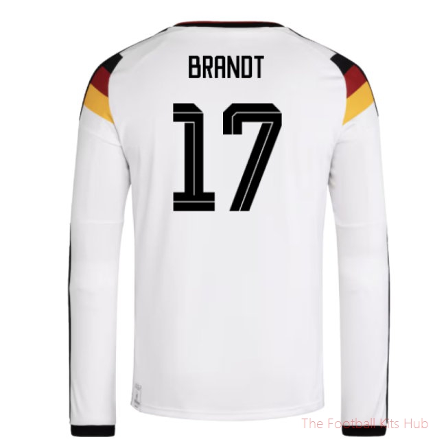 [JED] 2026/27 Germany Long Sleeve Home Shirt (Brandt 17)