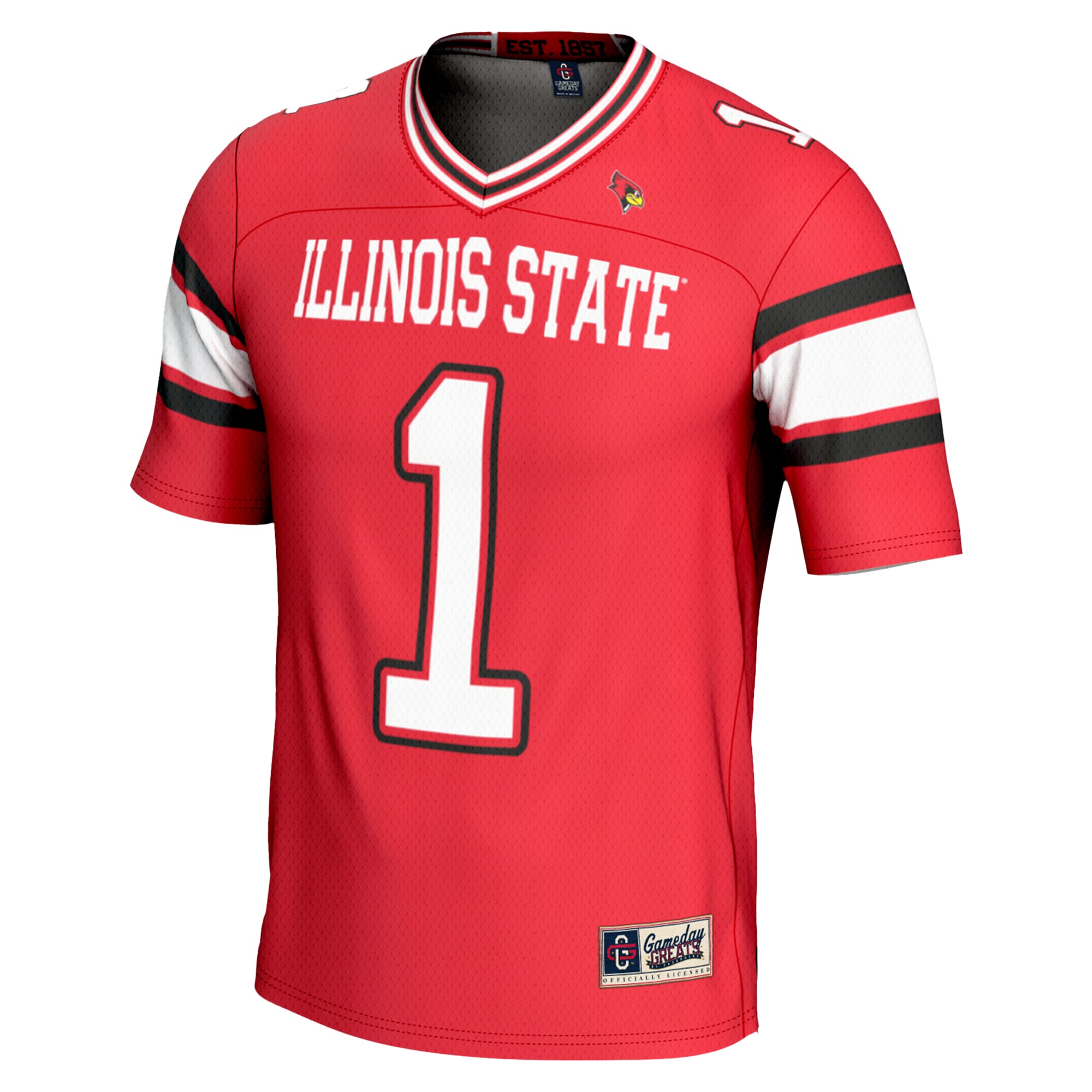 #1 Illinois State Redbirds GameDay Greats Youth Endzone 2026 Season Football Jersey - Red