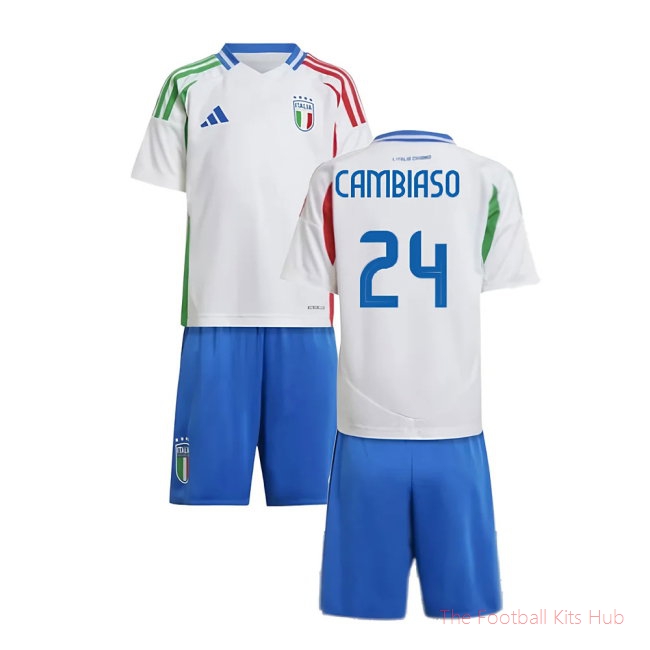 2024-2025 Italy Away Mini Kit (CAMBIASO 24)