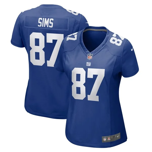 None Game NFL Jersey - Royal | Authentic Football Apparel | NFL Footba