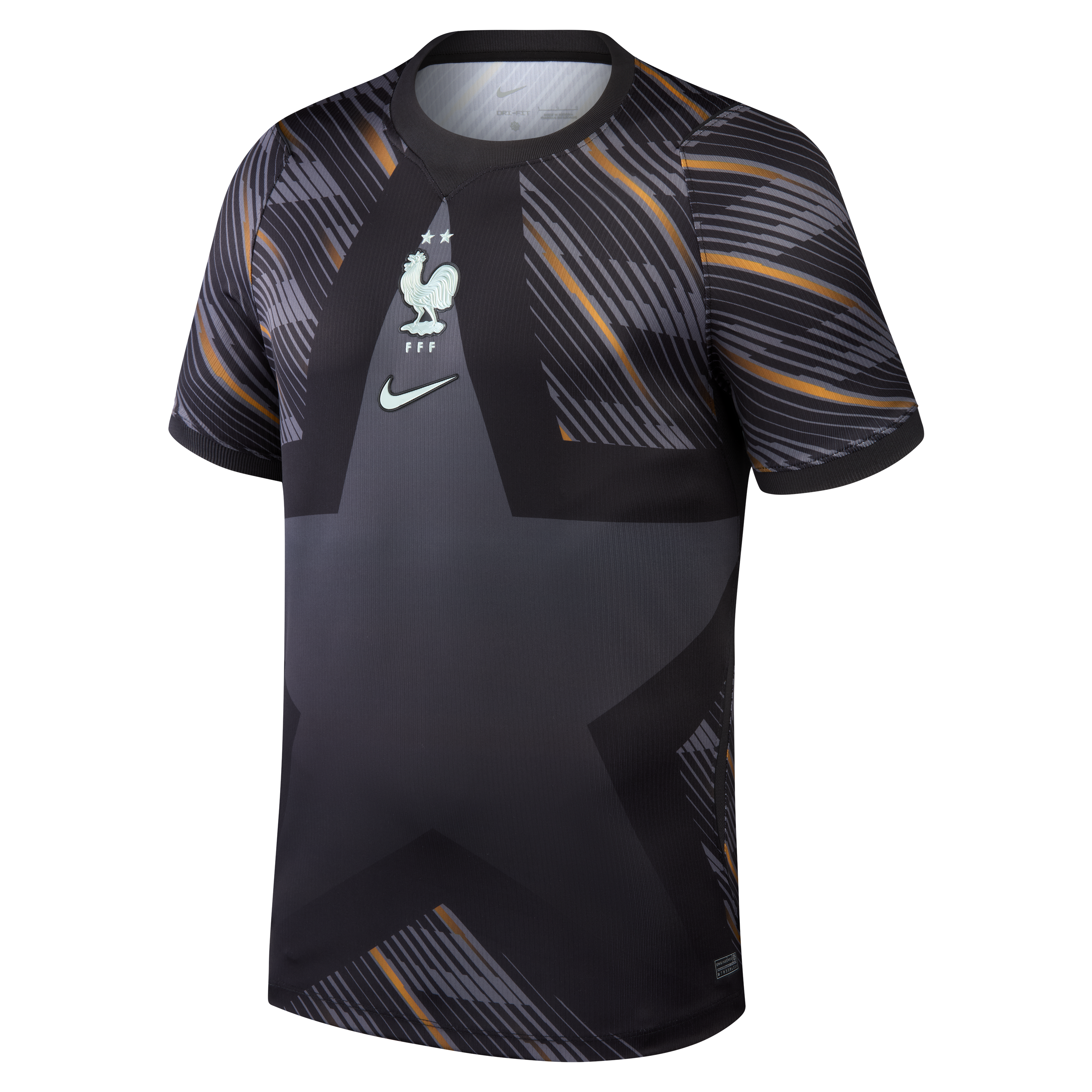 [SJH] France National Team Men's 2026 Goalkeeper Stadium Replica Jersey - Gray
