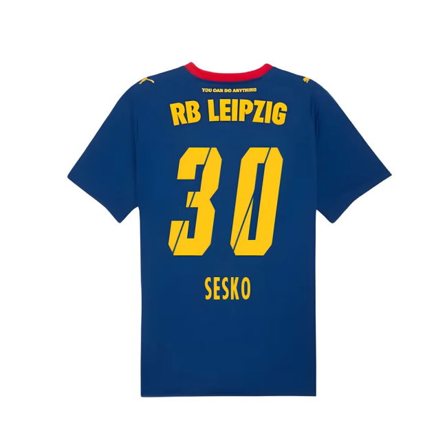 Leipzig Red Bull Leipzig Away Shirt Sesko #30 Superior Craftsmansh...