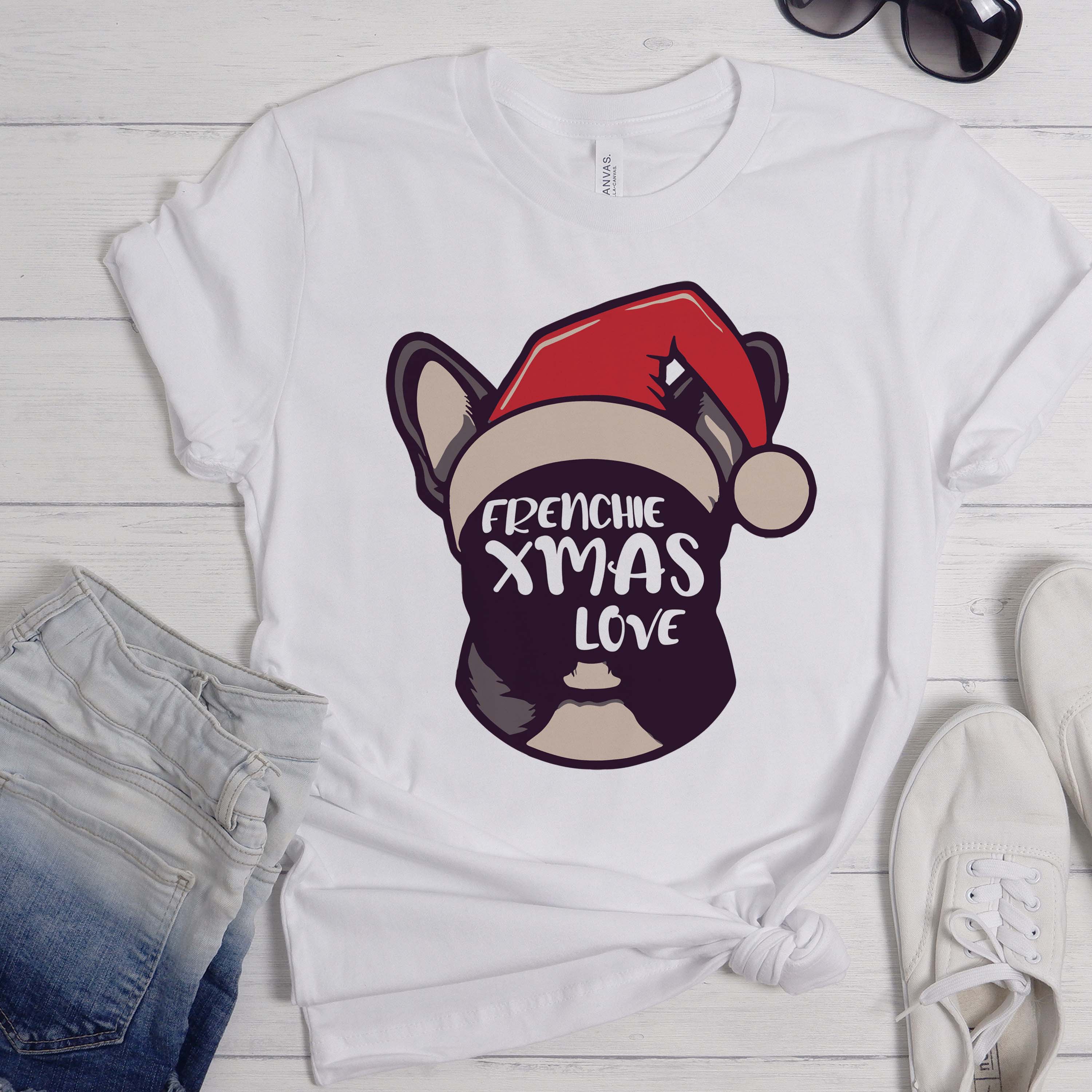 Cozy Pet-Lover Xmas - Unisex T-shirt for Casual Outings Durable