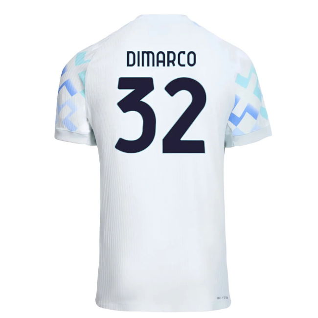2025-2026 Inter Away Great Deal Shirt (Dimarco 32) Antibacterial
