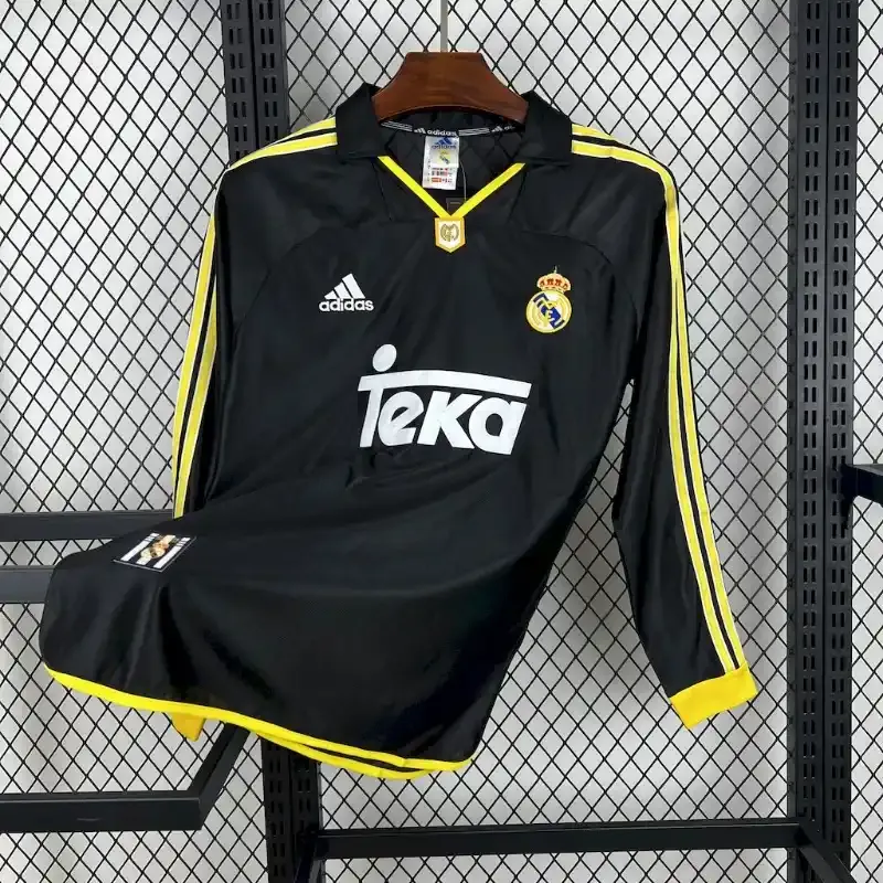 Cheap 1998-1999 Real Madrid Long Sleeve Jersey retro kit