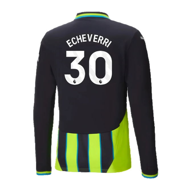 2024-20 Man City Soccer Jerseys authentic Away Shirt - Adults