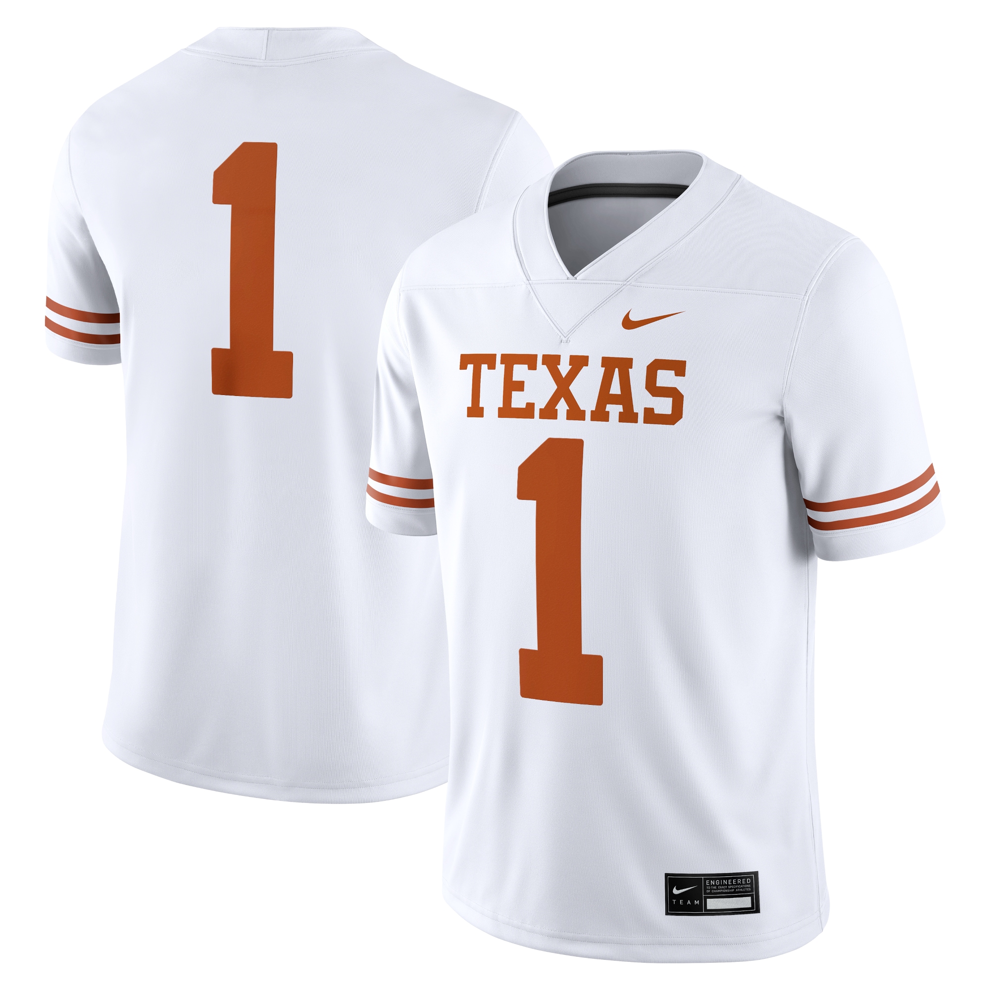 [NJP] Texas Longhorns Game Jersey - White