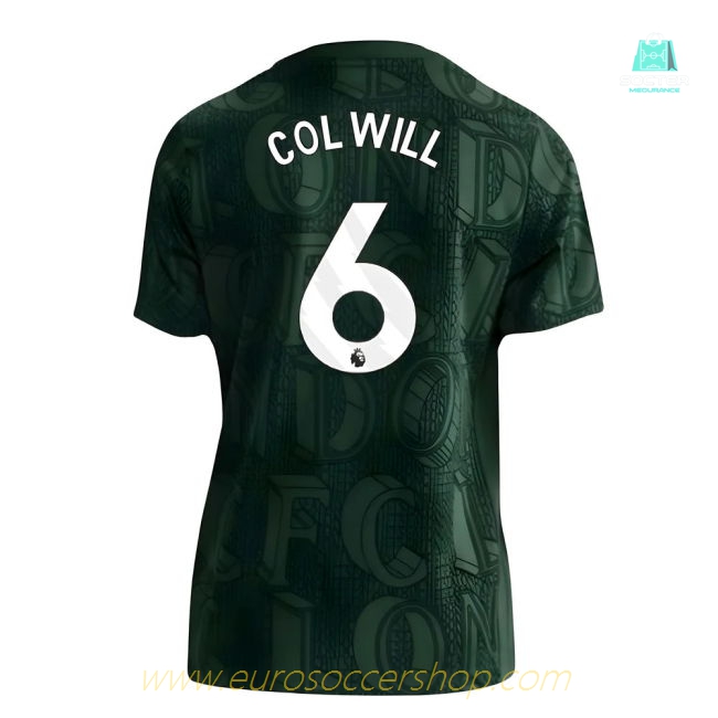 2025-2026 Chelsea Pre Match Shirt (Green) - Kids (Colwill 6)