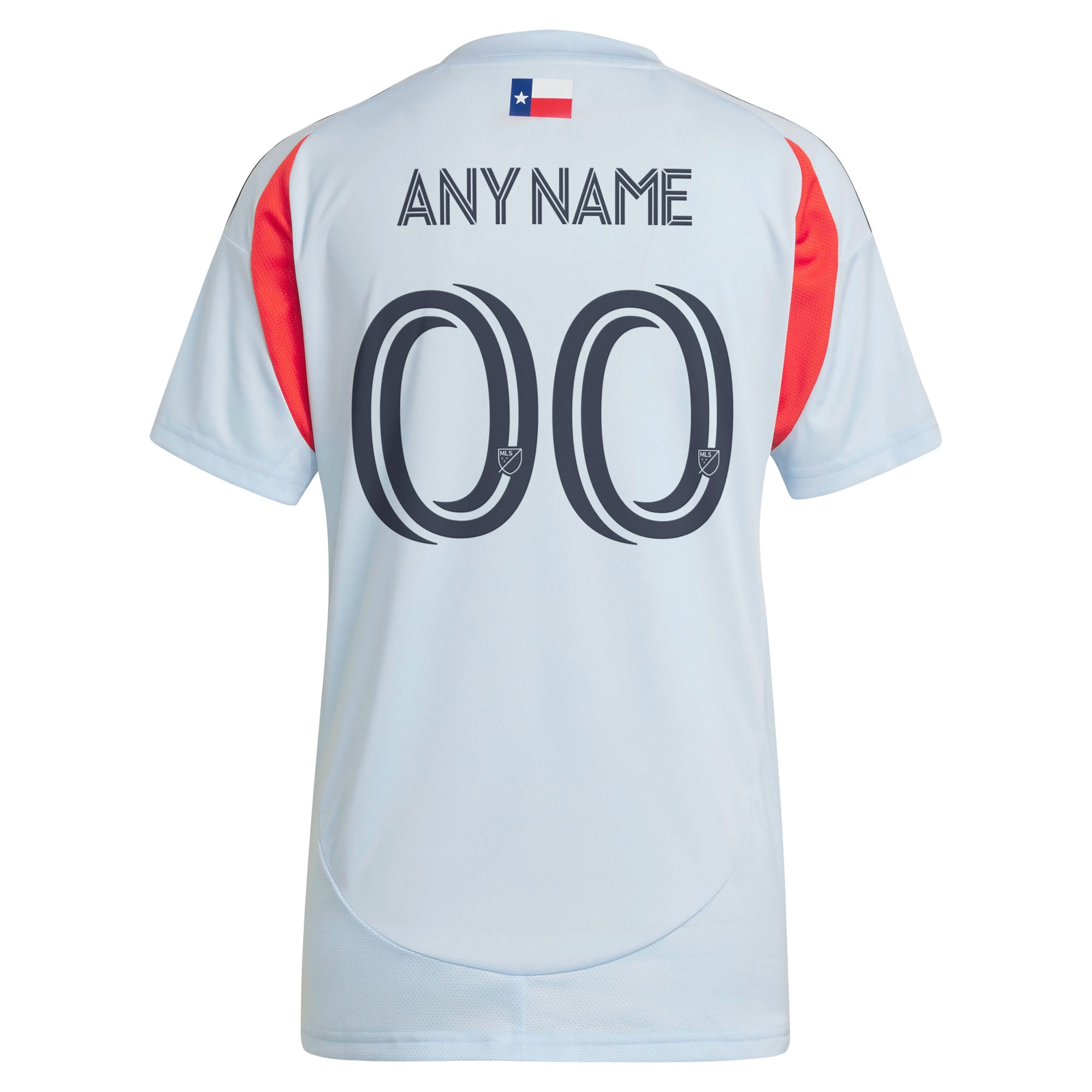 [SD] FC Dallas Women's 2025 The Inferno Kit Replica Custom Jersey - Light Blue