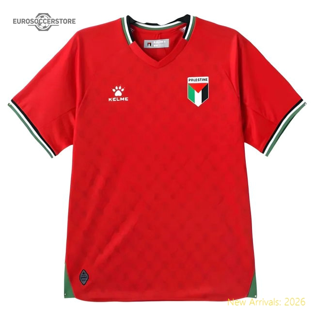 2024-2025 Palestine Road Jersey - Match Quality - Official Design