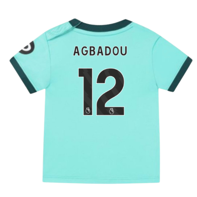 Top Tier Avid Wolves Wolves Away Baby Kit Agbadou #12 Fresh Look J...