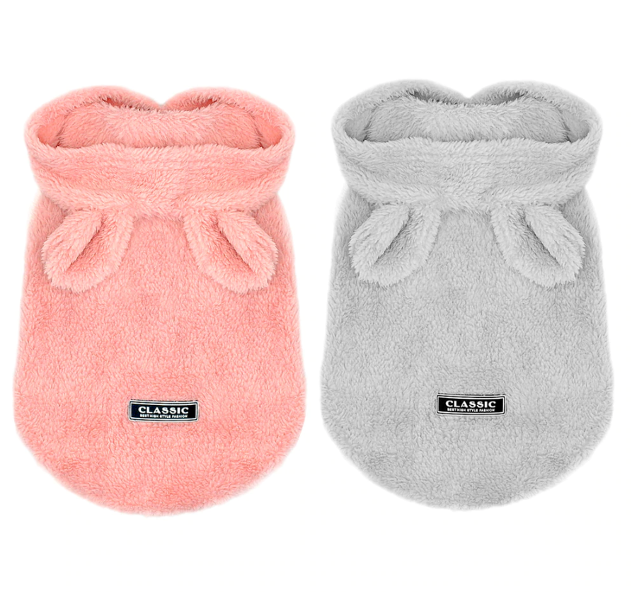 Bear Hoodie Pajamas Coat For French Bulldog (ws37) Frenchie Themed Wear