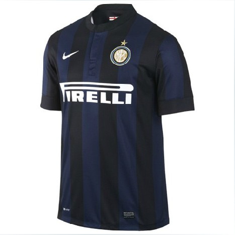 13-14 Inter Milan Home Soccer Jersey ShirtPlayer Version - Official