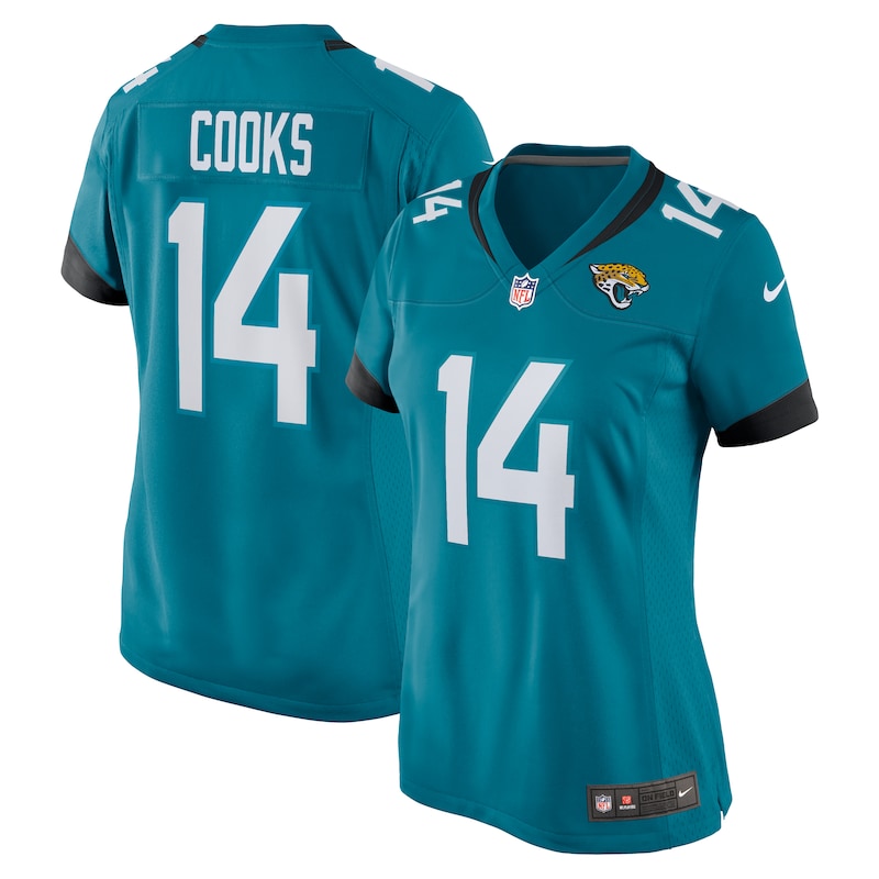 None Elijah Cooks Team Captain JAX Jaguars Premium-Quality Jersey