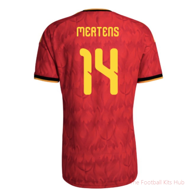 2026-2027 Belgium Authentic Home Shirt (Mertens 14)