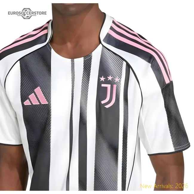 First-class Juventus Home Jersey Durable Soft Performance