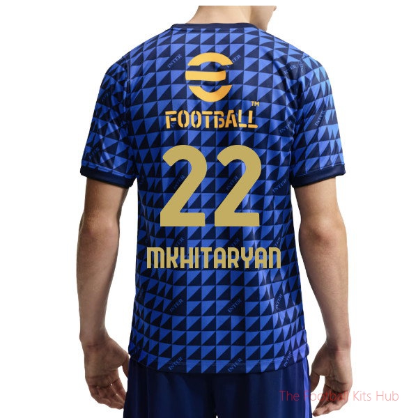 Inter Milan 2026 2027 Pre Match Shirt (Blue) (Mkhitaryan 22)