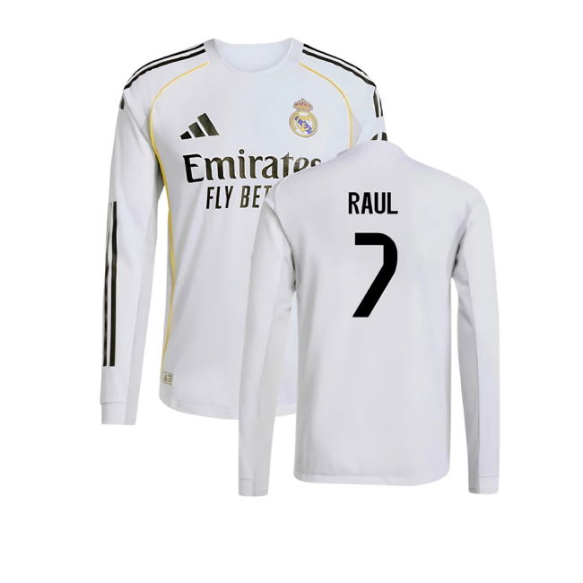 Camiseta Real Madrid Hombres Local 2025-2026 - Alta Calidad - Raul 7