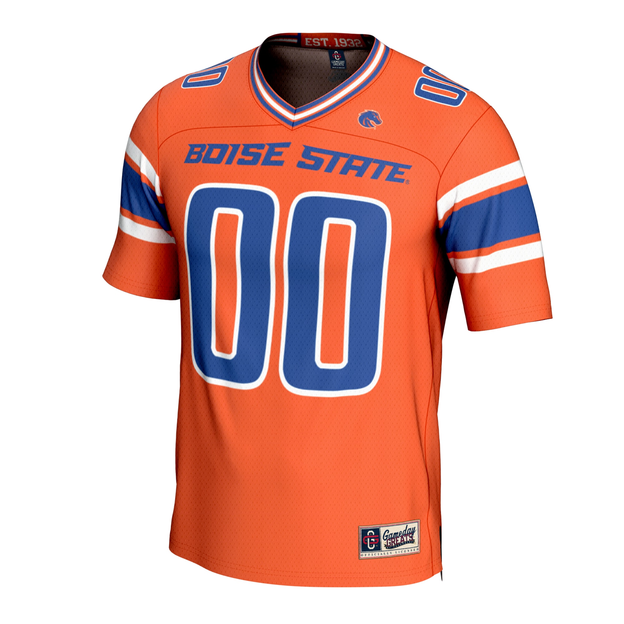 [DDG] Boise State Broncos GameDay Greats Unisex NIL Pick-A-Player Lightweight Collegiate Football Fashion Jersey - Orange