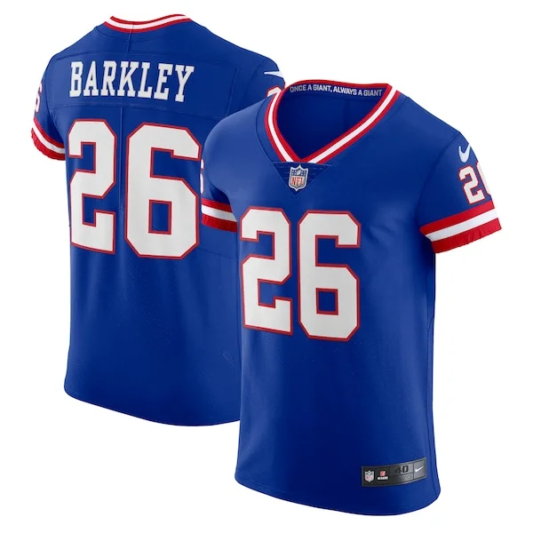 None Saquon Barkley Elite Jersey - Royal | NFL Player Jersey