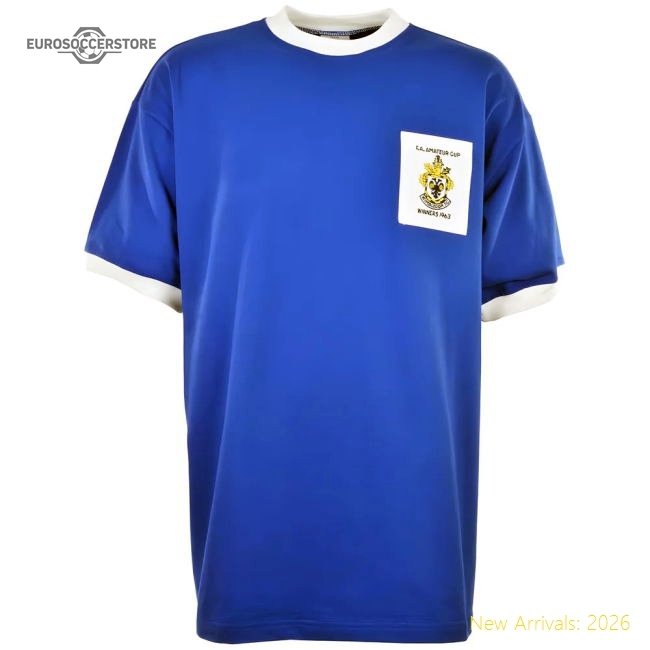 Wimbledon 1963 Amateur Cup Final Retro Football Shirt - Authentic Design