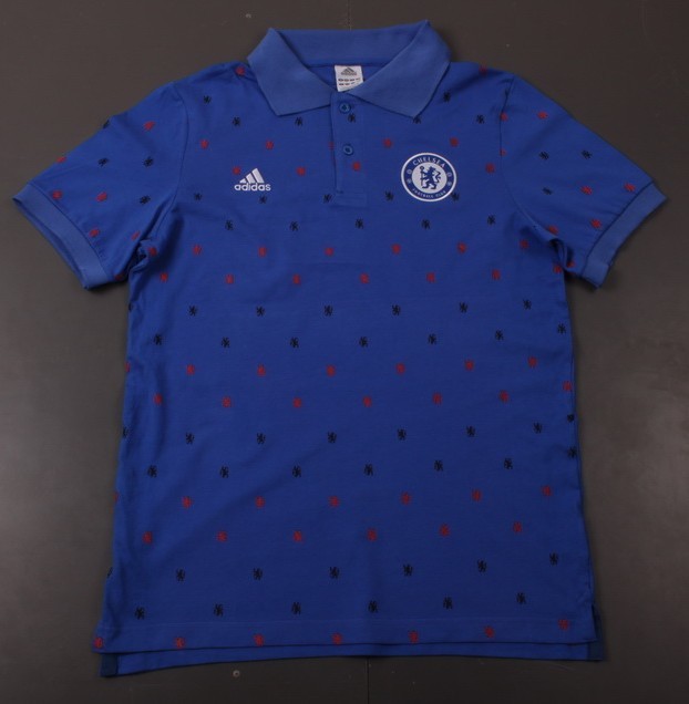 Authentic cheap soccerjerseys1314 Chelsea Blue Polo T-Shirt