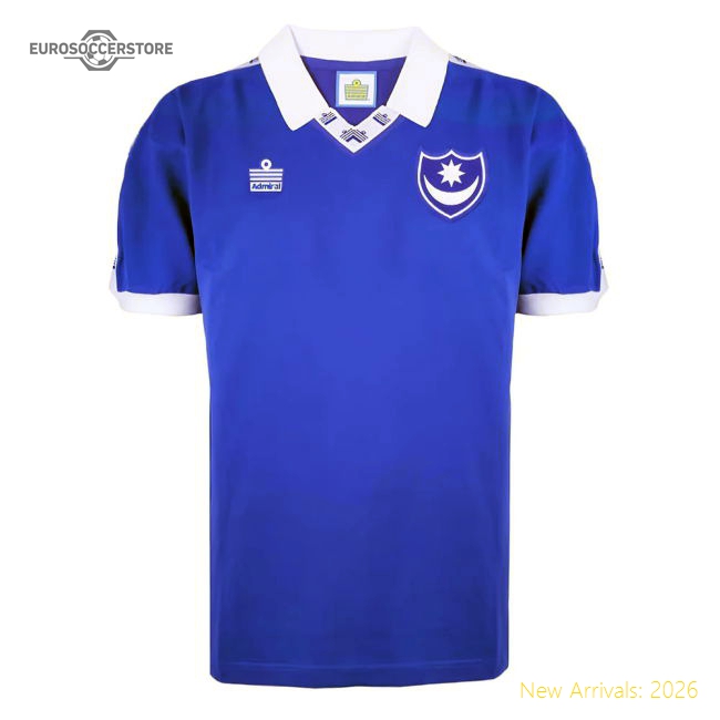 Excellent Portsmouth 1978 Admiral Retro Home Shirt (your Name)