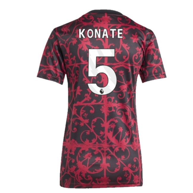 2025-2026 Liverpool Womens Refined Jersey Konate Smart Fabric