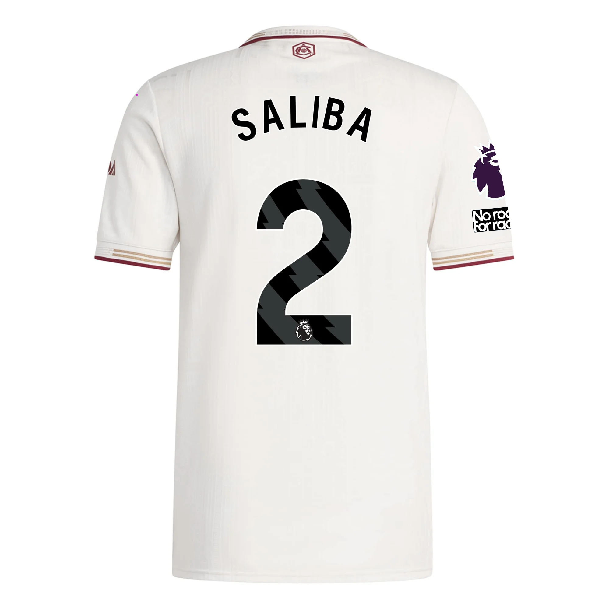Arsenal Saliba 2025-2026 UCL Third Jersey – Authentic Shirt