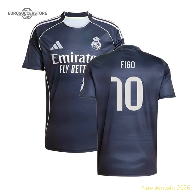 Real Madrid 2024-25 Away Fan Version For Adults (Figo Game Day Jersey