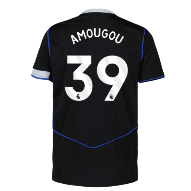 match worn 2025-2026 Chelsea Third Authentic Shirt (Amougou 39)