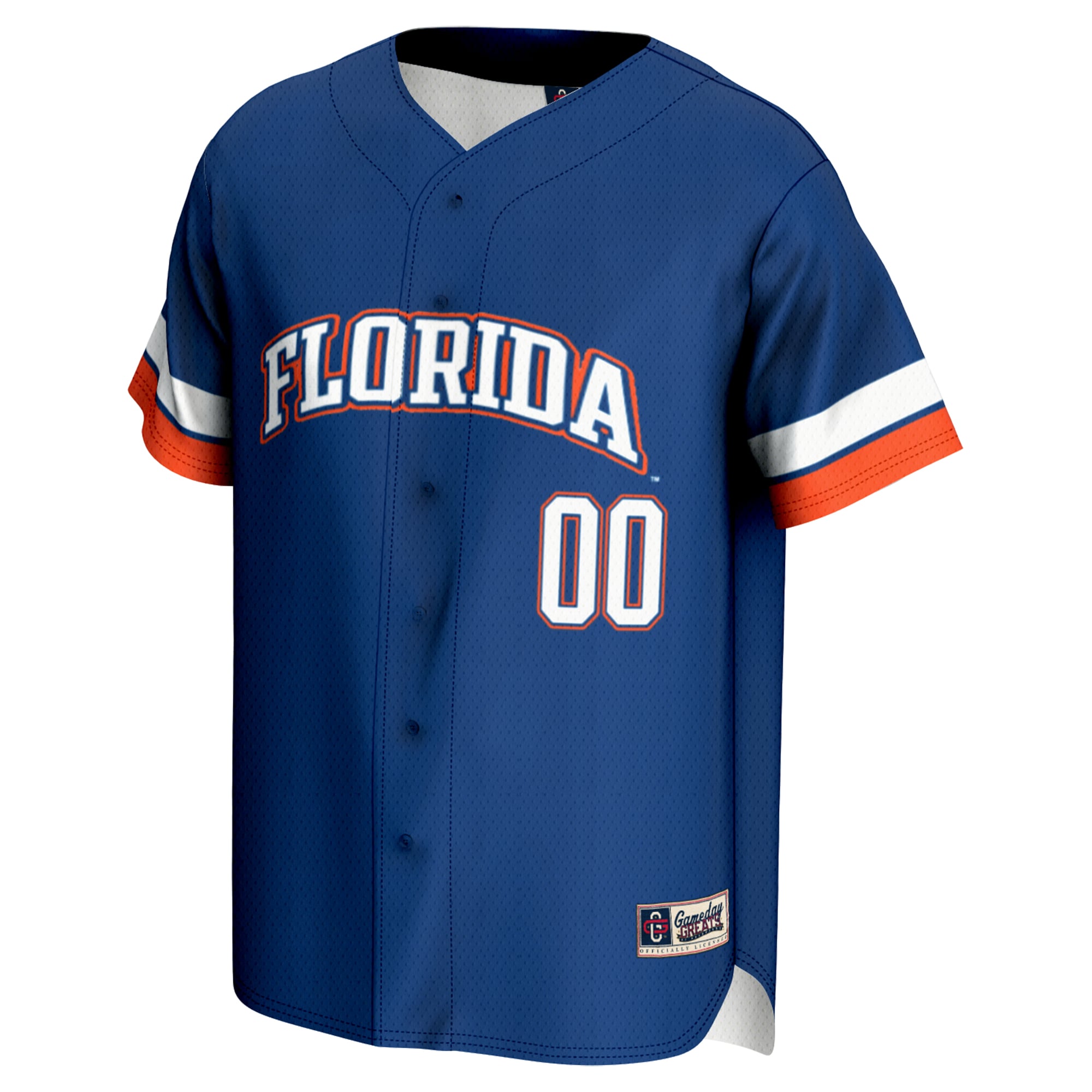 [DDG] Florida Gators GameDay Greats Youth NIL Pick-A-Player Lightweight Baseball Jersey - Royal