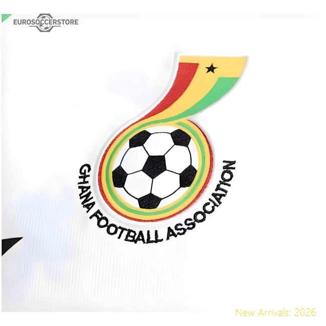 Ghana 20242025 Home Official Shirt Sadults Breathable