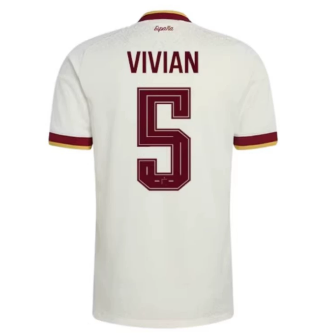 [FSOUK] Spain National Team Baena #5 2026 World Cup White Away Jersey