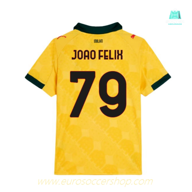 2025-2026 AC Milan Third Shirt (Kids) (Joao Felix 79)