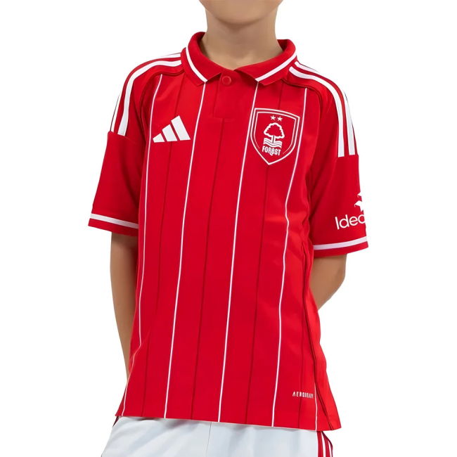 Retro 2025-2026 Nottingham Forest Home Shirt (Kids) for Fan Wear