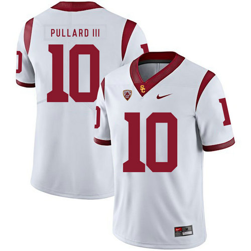 Men's None White 2024 official licensed Hayes Pullard #10 premium