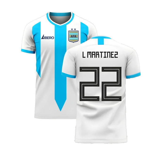 Player Argentina 2025-2026 Home Concept Football Kit (Libero) (L