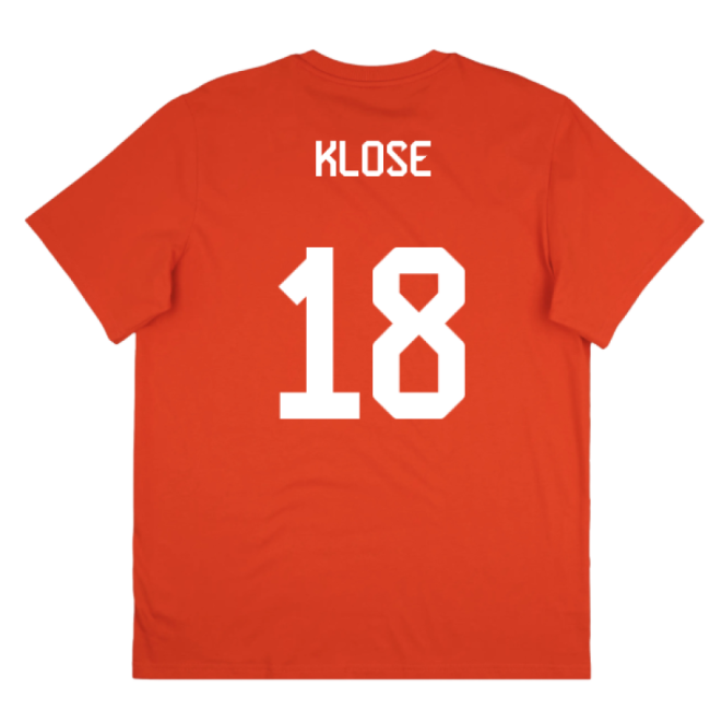 Popular 2025-2026 Bayern Munich Seasonal Graphic Tee (Red) (Klose 18)