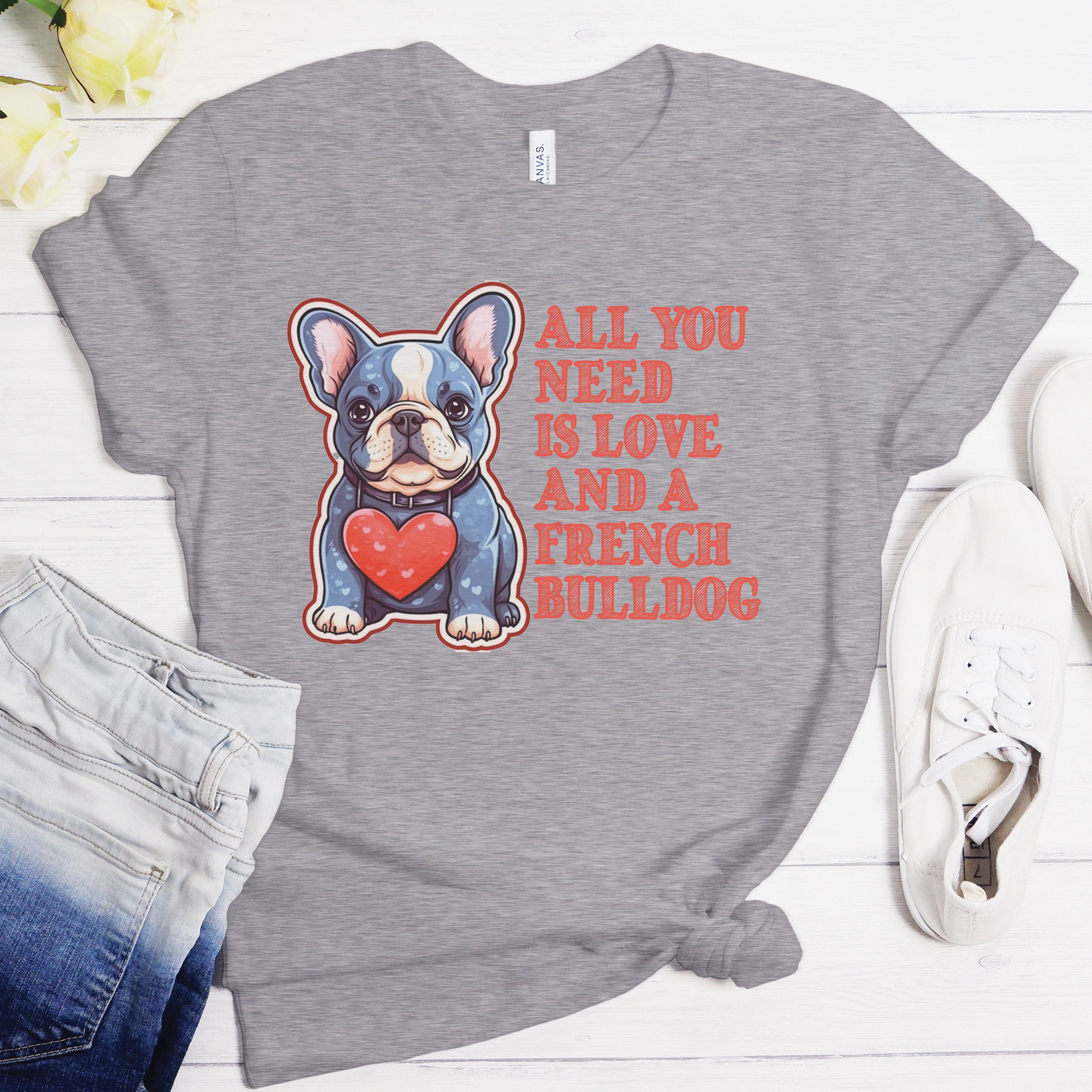 French Bulldog Fashion Meets Functionality Unisex T Shirt Durable Dog Item