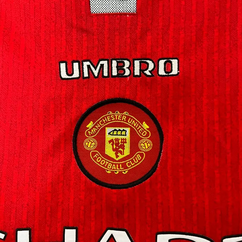 1996-1997 Kids Manchester United Jersey retro kit