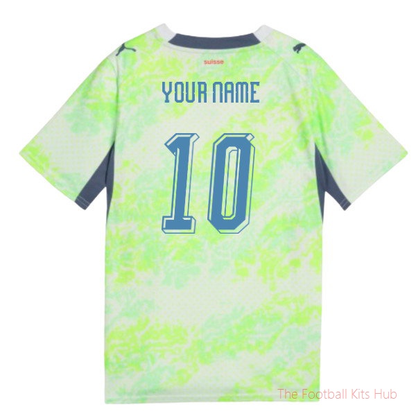 2026-2027 Switzerland Away Shirt (Kids) (Your Name)
