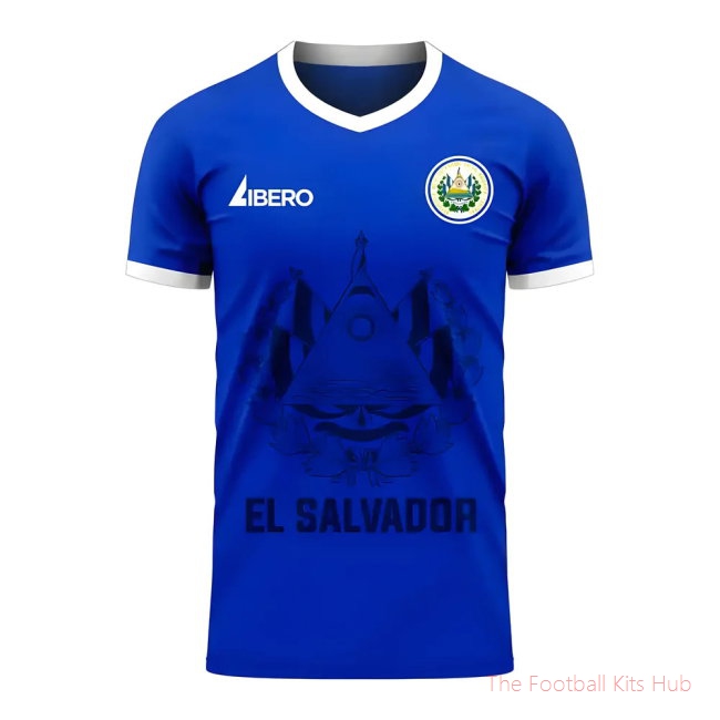 El Salvador 2025-2026 Home Concept Football Kit (Libero) - Baby