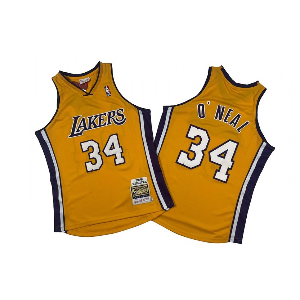 Performance Los Angeles Lakers 34 Yellow Jersey - - Game Day Essential