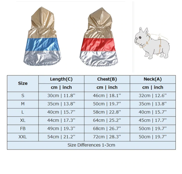 Culture-Inspired Classy™ French Bulldog Raincoat (wj73) for Everyday